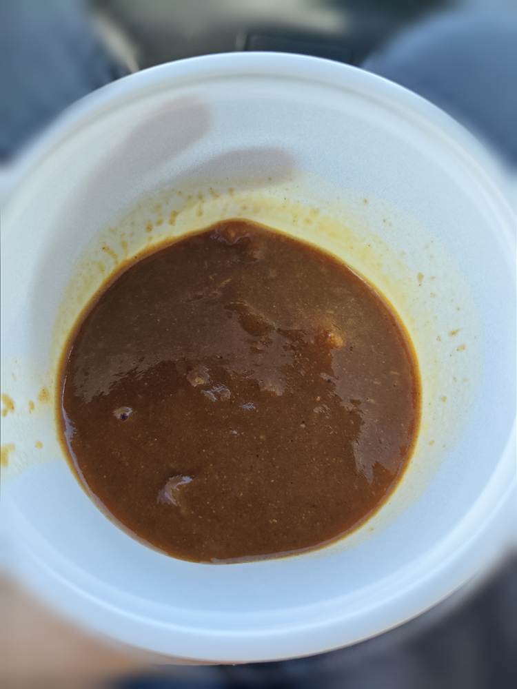 カップに入ったカレー